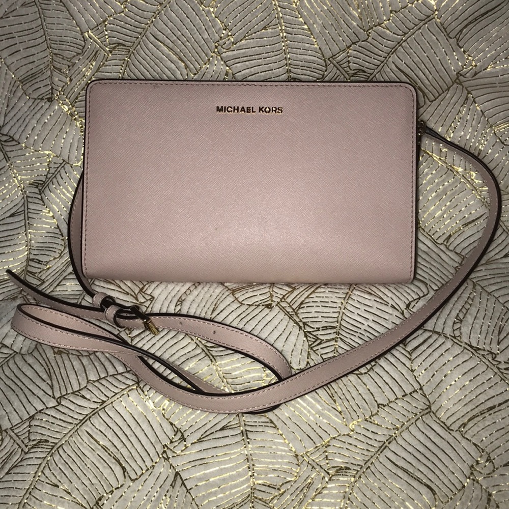 Pink Crossbody/clutch